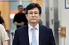 Kang Eui-gu, former chief of the Presidential Secretariat, arrives at the Seoul Central District Court in Seocho District on May 28 for his first-instance verdict on charges including fabricating a post-dated martial law proclamation following the Dec. 3, 2024, declaration of emergency martial law. [NEWS1]