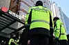 Members of a joint prosecution-police investigation team search the People Power Party’s central headquarters in Yeouido, western Seoul, on March 3. [YONHAP]