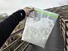 A Ziploc bag of cream is ready to be churned on my run along the Han River in Seoul on March 24. [ALICIA CARR]