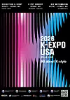 Poster for '2026 K-Expo USA' [KOREAN CULTURAL CENTER]