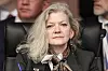 U.S. Under Secretary of State for Political Affairs Allison Hooker attends a meeting of the heads of foreign policy and trade departments of the member countries of the Asia-Pacific Economic Cooperation in Gyeongju, North Gyeongsang, on Oct. 30, 2025. [TASS/YONHAP]