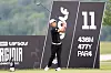 Yosuke Asaji hits a drive during the LIV Golf Virginia pro-am tournament at Trump National Golf Club in Sterling, Virginia, on May 6. [GETTY IMAGES]