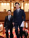 President Lee Jae Myung arrives at the presidential office on May 6. [JOINT PRESS CORPS]