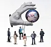 An abstract illustration representing the path of successful integration of migrants to Korea [JOONGANG ILBO]