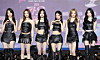 Girl group BabyMonster greets fans at the ″SBS Gayo Daejeon″ (1997–) music show in Goyang, Gyeonggi, on July 27, 2025. [NEWS1]