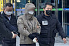 A suspect in a stabbing attack that killed a restaurant owner in Suyu-dong, Gangbuk District, northern Seoul, attends a pretrial detention hearing at the Seoul Northern District Court in Seocho District, southern Seoul on Oct. 28, 2025. [NEWS1]