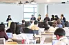 Artists invited to the Avignon Festival speak during the press conference held on May 21 in central Seoul. [KOREA ARTS MANAGEMENT KOREA]