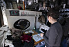A dry cleaning machine is operated in a laundry shop in Seoul on April 19, 2023. [NEWS1]