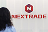 The logo of Nextrade, Korea's alternative exchange, is shown at the bourse operator's building in western Seoul, in this file photo taken Aug. 20, 2025. [YONHAP]