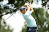 Golf player Kim Si-woo plays a shot from the second tee during the final round of the CJ Cup Byron Nelson 2026 at TPC Craig Ranch in McKinney, Texas, on May 24.  [AFP/YONHAP]