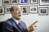 Former Prime Minister Lee Hong-koo speaks during an interview with the JoongAng Ilbo in Seodaemun District, western Seoul, on Sept. 5, 2022. [JUN MIN-KYU]