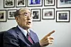 Former Prime Minister Lee Hong-koo speaks during an interview with the JoongAng Ilbo in Seodaemun District, western Seoul, on Sept. 5, 2022. [JUN MIN-KYU]