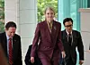 Under Secretary of State for Political Affairs Allison Hooker, in the center, arrives at the Ministry of Foreign Affairs building in Jongno District, central Seoul, on June 2. [YONHAP]