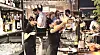 Camila Daniela Paez Rubiano, right, pours beer at a restaurant. [CAMILA DANIELA PAEZ RUBIANO]