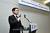 South Korean Trade Minister Yeo Han-koo speaks at a luncheon meeting with officials from major European companies hosted by the ECCK in Seoul on April 8. [YONHAP]