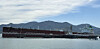 A tanker carrying 2 million barrels of crude oil sits docked at GS Caltex's oil pier in Yeosu, South Jeolla, on May 8. The vessel departed from Saudi Arabia's Yanbu port in mid-April — disrupted by the fallout from the Middle East conflict — and completed a voyage of more than 20 days through the Red Sea before arriving at Yeosu. [GS CALTEX]