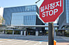 The Samsung Biologics factory in Yeonsu District, Incheon, on the morning of May 1, the first day of the union's full strike [YONHAP]