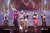 Boy band Enhypen performs during a concert for its “Blood Saga” world tour at KSPO Dome in southern Seoul on May 1. [BELIFT LAB]