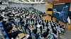 SK hynix unveiled its new recruitment strategy, “Talent hy-way,” which links global, regional and AI initiatives, on Feb. 13 as part of efforts to strengthen its talent pipeline for future competitiveness. The photo shows a moment from the 2025 SK hynix campus recruiting event. [SK HYNIX]