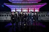 BTS performs in front of Geunjeongjeon Hall at Gyeongbokgung Palace in 2020. [BIGHIT MUSIC]