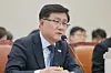 Minister of Climate, Energy and Environment Kim Sung-hwan speaks during a parlimentary committee meeting at the National Assembly in Yeouido, western Seoul, on April 2. [YONHAP]