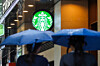 People walk by a Starbucks in Seoul on May 20 [JOONGANG ILBO]
