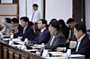 Health Minister Jeong Eun-kyeong speaks during a meeting with the National Pension Service's fund management committee on May 15. [YONHAP]