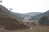 Jeongseon Alpine Centre in Gangwon during the 2018 PyeongChang Winter Olympics [JOONGANG ILBO]