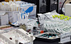 Confiscated narcotics are displayed during a briefing on the crackdown results involving medical institutions specializing in illegal propofol and other drug injections at the Seoul Central District Prosecutors’ Office in Seocho District, southern Seoul, on Nov. 20, 2024. [NEWS1]