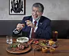 Mexican Ambassador to Korea Carlos Peñafiel Soto speaks during an interview over Mexican dishes and drinks at El Molino, a restaurant in Seongsu-dong, eastern Seoul, on Feb. 13. [PARK SANG-MOON]