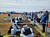 Police forces search for unrecovered remains from the Jeju Air passenger jet disaster from December 2024. [MUAN AIRPORT JEJU AIR TRAGEDY BEREAVED FAMILIES ASSOCIATION]