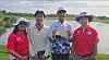 Pongsapak Laopakdee, second from right, poses for photos with his mother, Dr. Wipaporn, brother Putter and father Peter. [PETER LAOPAKDEE]