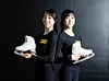 Figure skating twins Kim Yu-jae and Kim Yu-seong pose during an interview with the JoongAng Ilbo in Gwacheon, Gyeonggi, on May 13. [WOO SANG-JO]