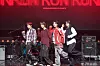 Rock band Dragon Pony poses for photos during a press showcase for its third EP, ″Run Run Run,″ held at the Yes24 Wanderloch Hall in western Seoul on March 10. [ANTENNA]