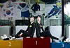 Figure skating twins Kim Yu-jae and Kim Yu-seong pose during an interview with the JoongAng Ilbo in Gwacheon, Gyeonggi, on May 13. [WOO SANG-JO]