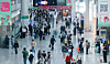 Travelers are seen at Terminal 1 of Incheon International Airport on March 23. [NEWS1]