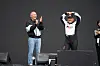 Hyundai Motor Group Executive Chair Euisun Chung and Toyota Chairman Akio Toyoda in Gyeonggi on October 2024 [CHO YONG-JUN]