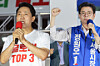 Left: People Power Party candidate Oh Se-hoon for Seoul mayor; right: Democratic Party candidate Chong Won-o for Seoul mayor [YONHAP]