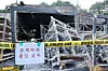 Remains of the Hanwha Aerospace facility in Daejeon after an explosion occurred on June 1, killing five workers [YONHAP]