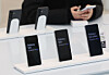 Samsung Electronics' Galaxy S26 series phones are displayed at the company's Gangnam branch in Seocho District, southern Seoul, on March 11. [YONHAP]