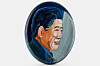 A portrait of late former President Roh Moo-hyun painted by former U.S. President George W. Bush [AWAKENED CITIZENS CULTURAL EXPERIENCE EXHIBITION HALL]