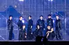 Boy band Seventeen during the band's ″New_″ world tour [PLEDIS ENTERTAINMENT]