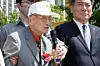 In this file photo, Kim Seong-tae, a former South Korean prisoner of war, speaks to reporters at the Seoul Central District Court on May 8, 2023, after winning a damages lawsuit against North Korea and its leader Kim Jong-un. [NEWS1]
