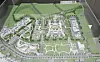 A 3-D-rendered model of the Munmu Daewang Science Research Center, aimed at becoming the small modular reactor research facility for Gyeongju, North Gyeongsang [NEWS1]