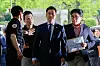 Kim Se-ui, the operator of YouTube channel Hoverlab, attends a court hearing at the Seoul Central District Court in southern Seoul on May 26. [NEWS1]