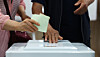 Eligible voters cast their vote for the 2026 local elections at a polling station in Dongjak District, southern Seoul, on June 3. [NEWS1]