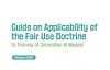 Government releases English version of fair use guide for training ...