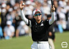 Kim Hyo-joo of Korea celebrates after winning the NH Investment & Securities Ladies Championship at Suwon Country Club in Yongin, Gyeonggi, on May 10. [KLPGA]