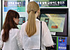 Tourists purchase single-journey tickets at the Seoul Station platform in Jung District, central Seoul, on Sept. 11, 2023. [NEWS1]