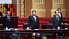 The first session of the 15th Supreme People's Assembly is held in Pyongyang on March 22. [YONHAP]